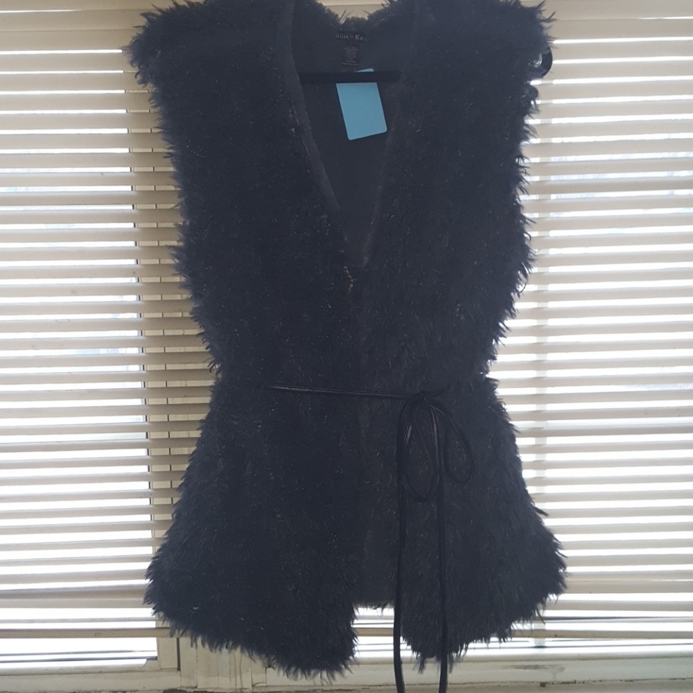 Fleece lined Shag Vest